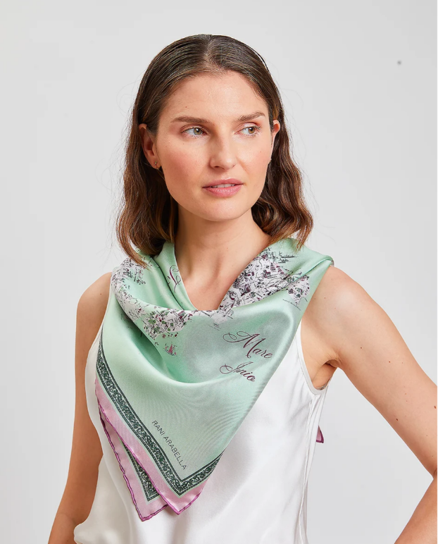 Silk Printed Scarf