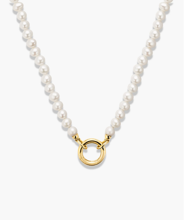 Pearl Charm Necklace