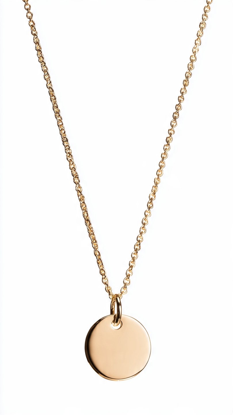 Gold Plated Pendant Necklace