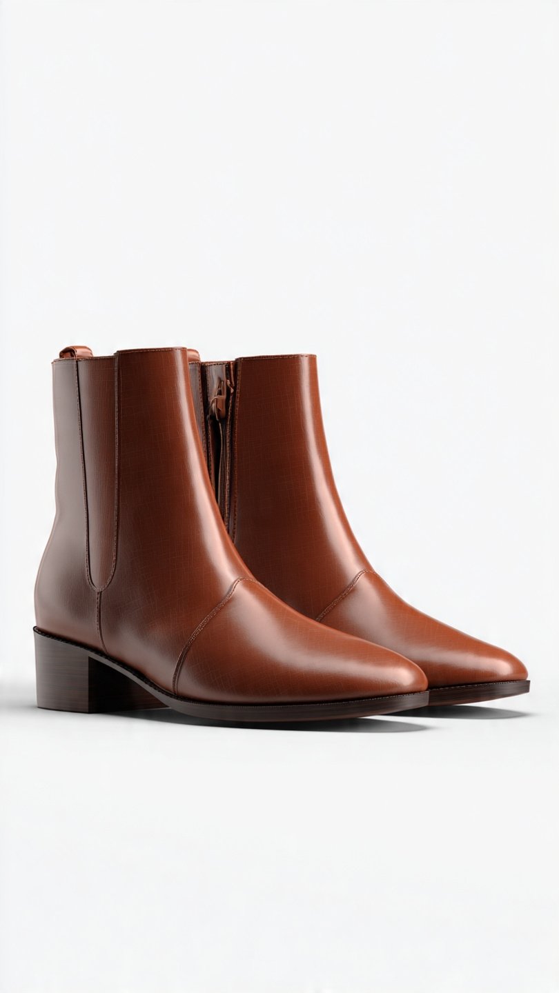 Leather Ankle Boots