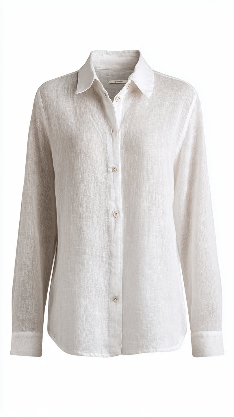 Classic Linen Blouse